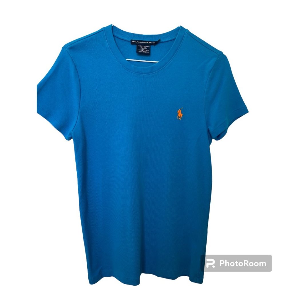 Ladies' Ralph Lauren Crewneck Sport Tee, Size:  Large